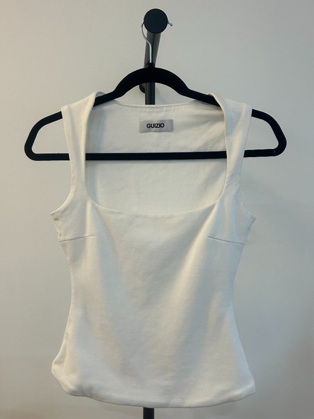 GUIZIO Full Length Celestial Top, White, XS